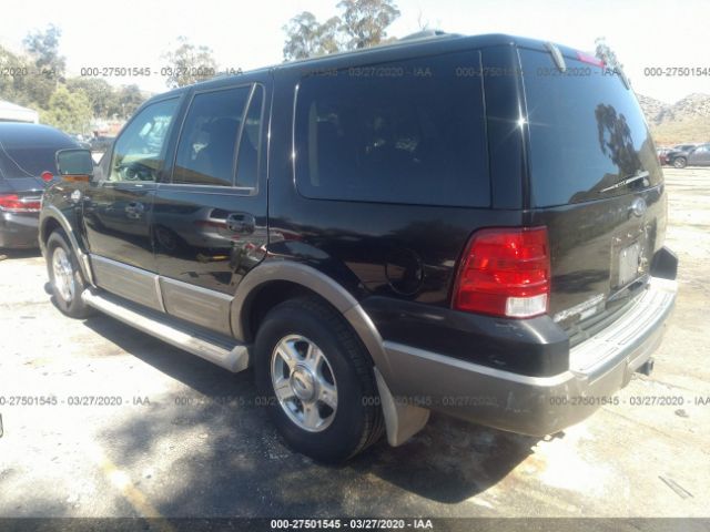 1FMFU17L34LA27858 - 2004 FORD EXPEDITION EDDIE BAUER Black photo 3