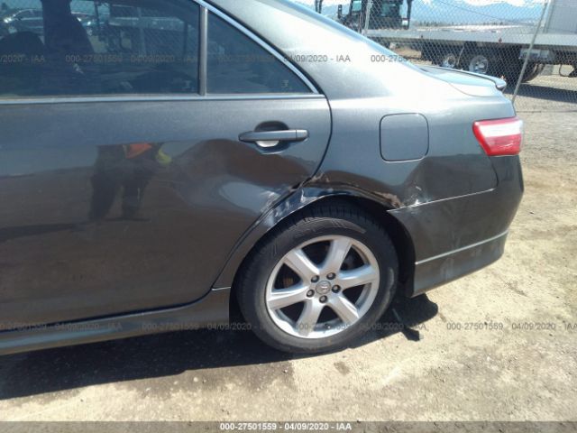 4T1BE46K37U135675 - 2007 TOYOTA CAMRY CE/LE/XLE/SE Gray photo 6