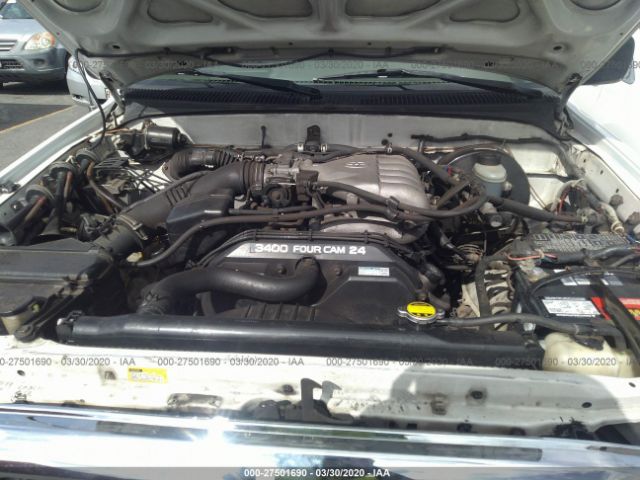 5TEGN92N64Z338585 - 2004 TOYOTA TACOMA DOUBLE CAB PRERUNNER White photo 10