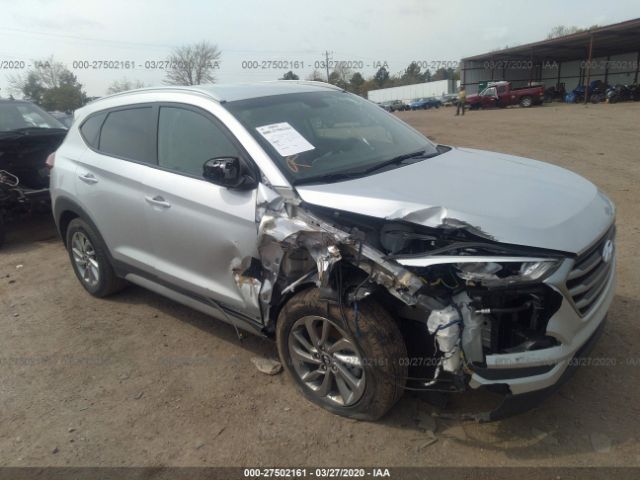 KM8J33A41JU693228 - 2018 HYUNDAI TUCSON LIMITED/SPORT AND ECO/SE Silver photo 1