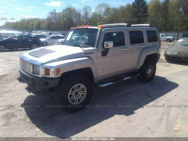 5GTDN136868292184 - 2006 HUMMER H3  Silver photo 2