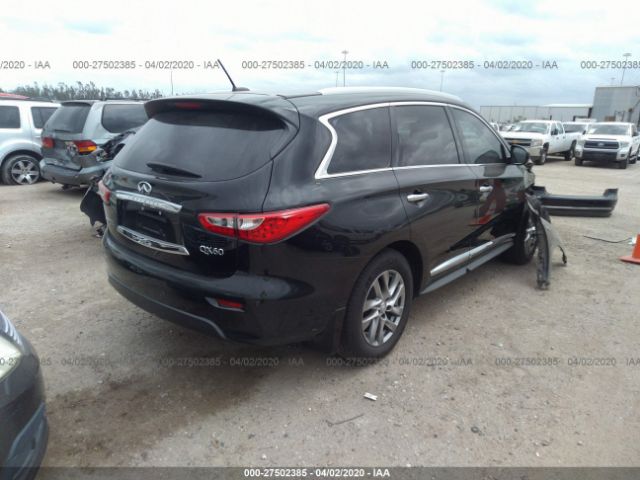 5N1AL0MN4FC502109 - 2015 INFINITI QX60  Black photo 4