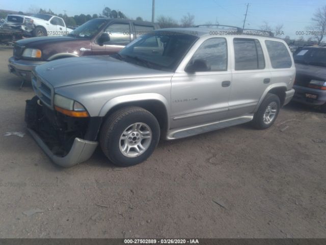 1B4HR28ZX1F587021 - 2001 DODGE DURANGO  Beige photo 2