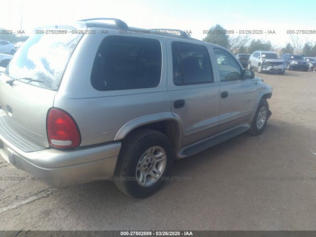 1B4HR28ZX1F587021 - 2001 DODGE DURANGO  Beige photo 4