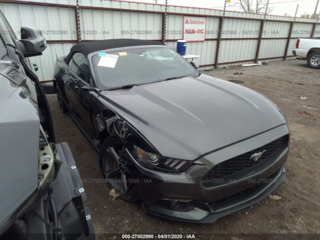 1FATP8EM4F5335699 - 2015 FORD MUSTANG  Gray photo 1
