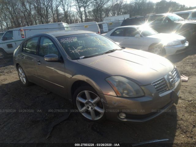 1N4BA41E35C876807 - 2005 NISSAN MAXIMA SE/SL Tan photo 1