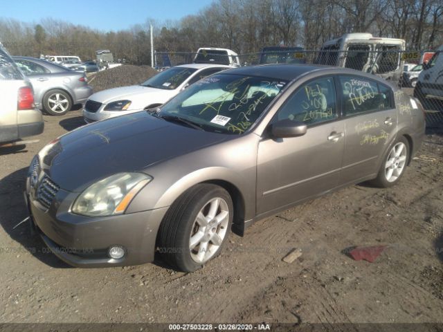 1N4BA41E35C876807 - 2005 NISSAN MAXIMA SE/SL Tan photo 2