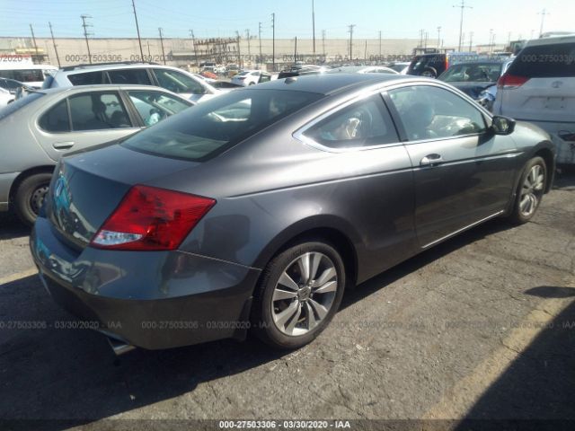 1HGCS1B81BA005593 - 2011 HONDA ACCORD EXL Gray photo 4