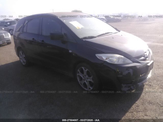 JM1CR293980318853 - 2008 MAZDA 5  Black photo 1