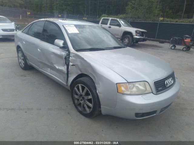 WAULD64B02N050335 - 2002 AUDI A6 2.7T QUATTRO Silver photo 1