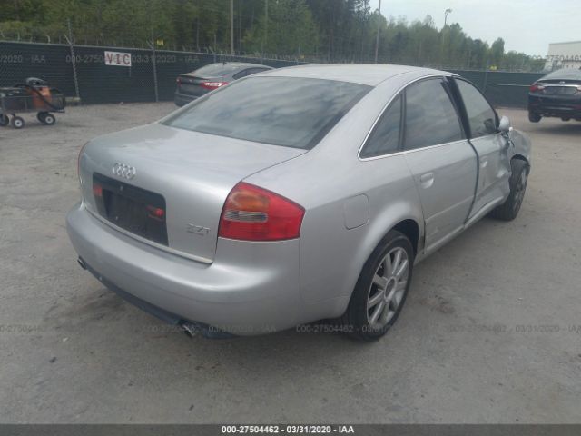 WAULD64B02N050335 - 2002 AUDI A6 2.7T QUATTRO Silver photo 4