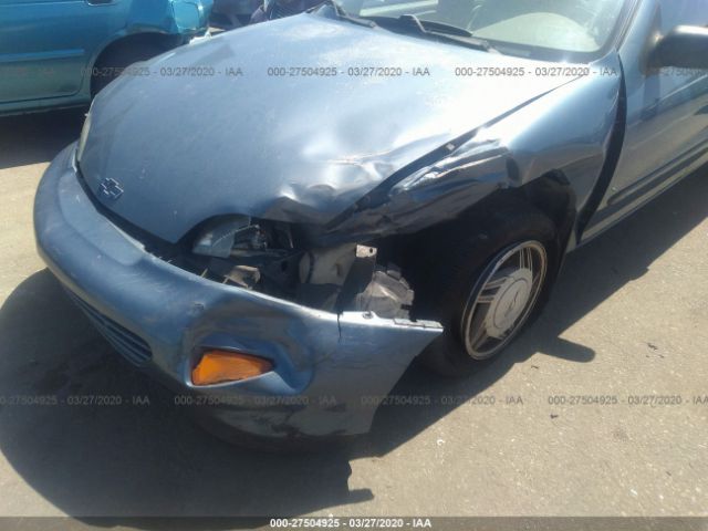 1G1JF5247X7184217 - 1999 CHEVROLET CAVALIER LS Light Blue photo 6