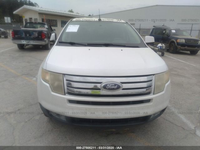 2FMDK3JC2ABA40324 - 2010 FORD EDGE SEL White photo 6