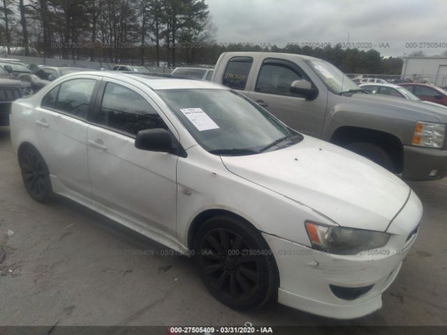 JA3AU86W59U015780 - 2009 MITSUBISHI LANCER GTS White photo 6