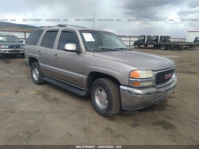 1GKEK13T2YJ160550 - 2000 GMC YUKON  Champagne photo 1