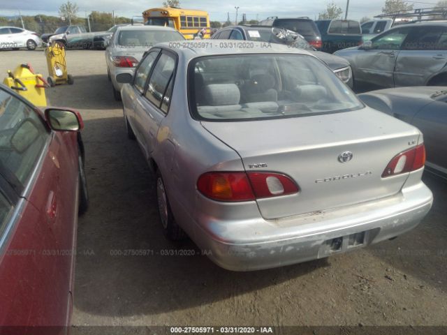 1NXBR18EXXZ219289 - 1999 TOYOTA COROLLA VE/CE/LE 银色 照片 3