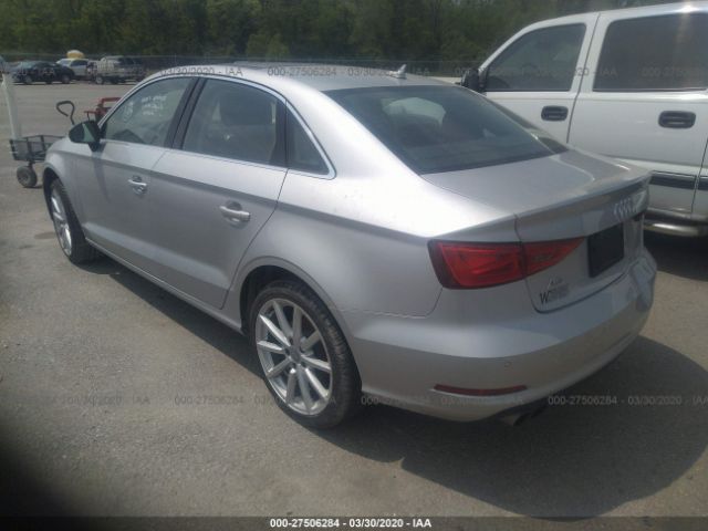 WAUCCGFF0F1021035 - 2015 AUDI A3 PREMIUM PLUS Silver photo 3