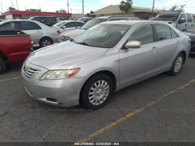 4T1BE46K27U189730 - 2007 TOYOTA CAMRY CE/LE/XLE/SE Silver photo 2