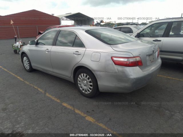 4T1BE46K27U189730 - 2007 TOYOTA CAMRY CE/LE/XLE/SE Silver photo 3