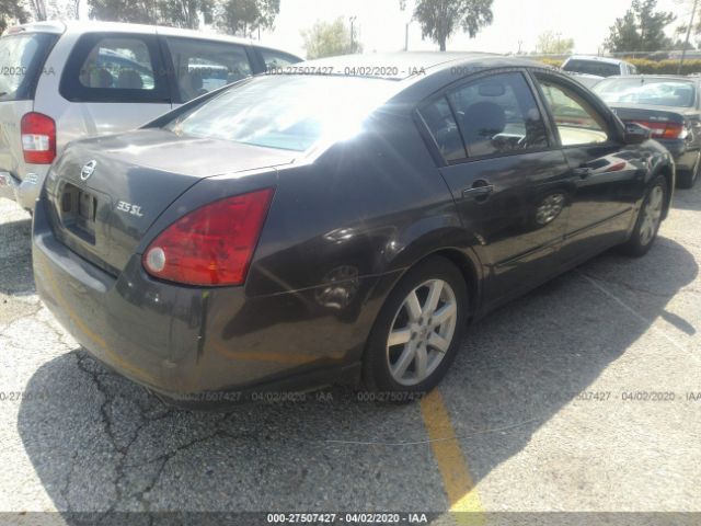 1N4BA41E66C809667 - 2006 NISSAN MAXIMA SE/SL Gray photo 4