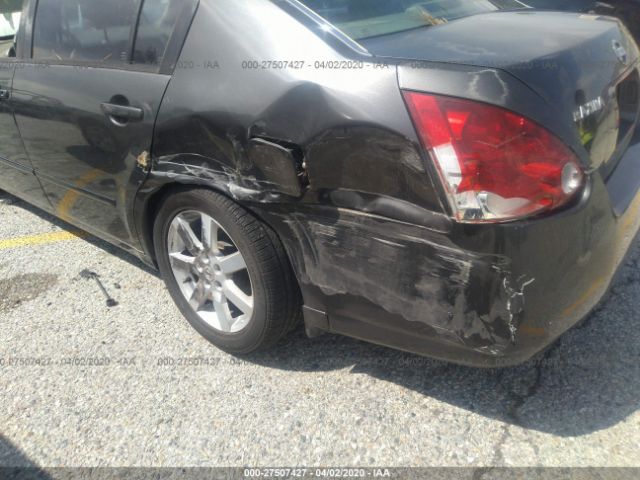 1N4BA41E66C809667 - 2006 NISSAN MAXIMA SE/SL Gray photo 6