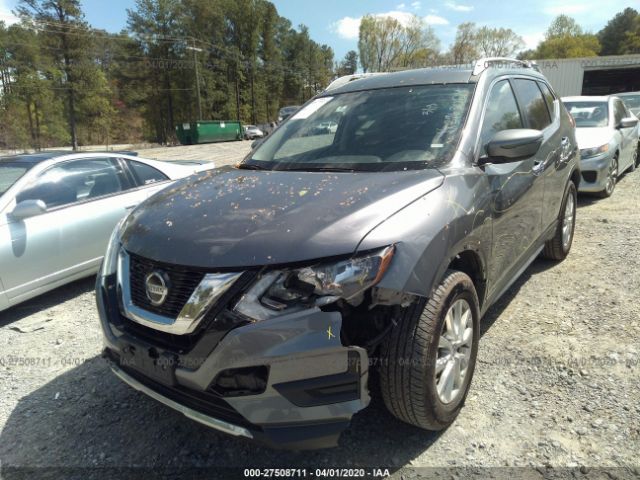 KNMAT2MV2JP589834 - 2018 NISSAN ROGUE S/SV Gray photo 2