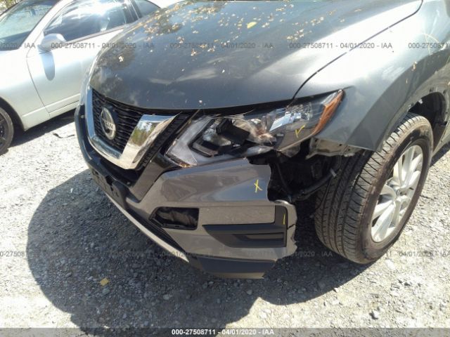 KNMAT2MV2JP589834 - 2018 NISSAN ROGUE S/SV Gray photo 6