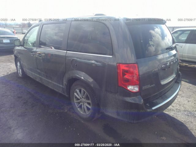 2C4RDGCG7KR683417 - 2019 DODGE GRAND CARAVAN SXT Gray photo 3