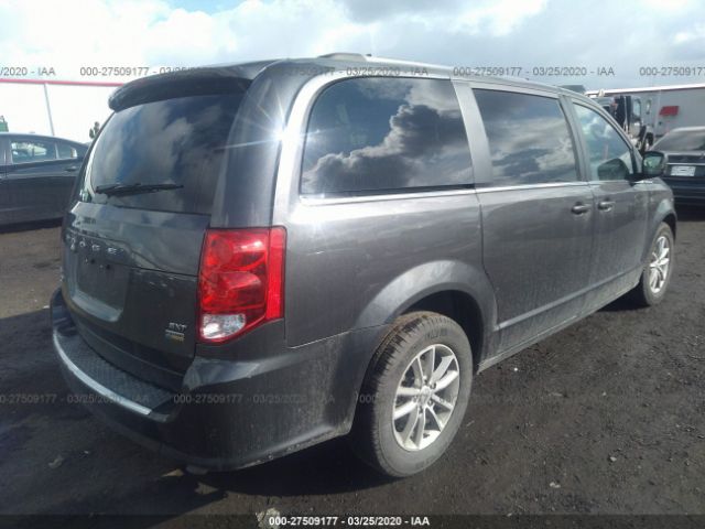 2C4RDGCG7KR683417 - 2019 DODGE GRAND CARAVAN SXT Gray photo 4