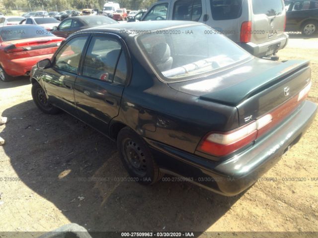 1NXBA02E6TZ386298 - 1996 TOYOTA COROLLA  Green photo 3