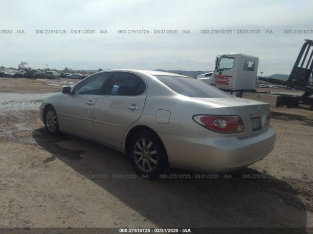 JTHBF30G936012766 - 2003 LEXUS ES 300 Gray photo 3