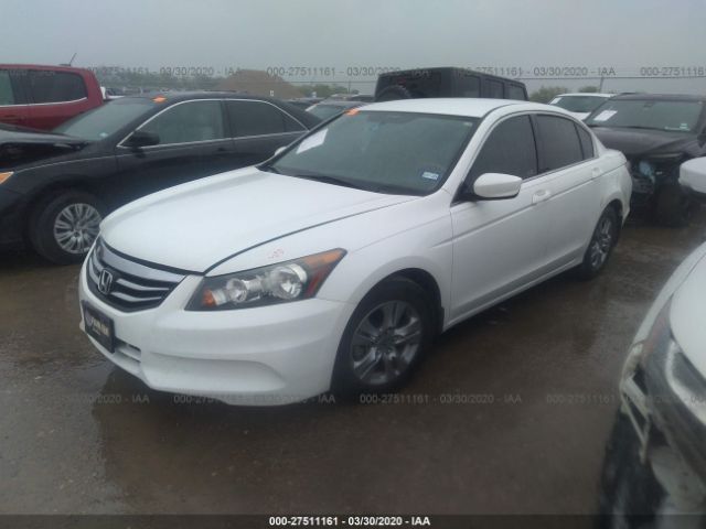 1HGCP2F62BA142560 - 2011 HONDA ACCORD SE White photo 2