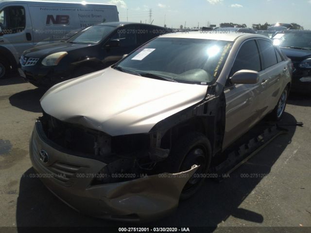 4T1BE46K37U536689 - 2007 TOYOTA CAMRY CE/LE/XLE/SE Gold photo 2