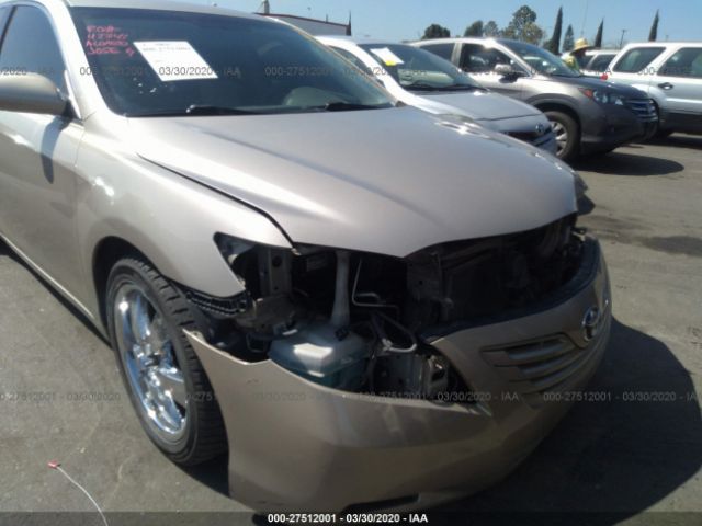4T1BE46K37U536689 - 2007 TOYOTA CAMRY CE/LE/XLE/SE Gold photo 6