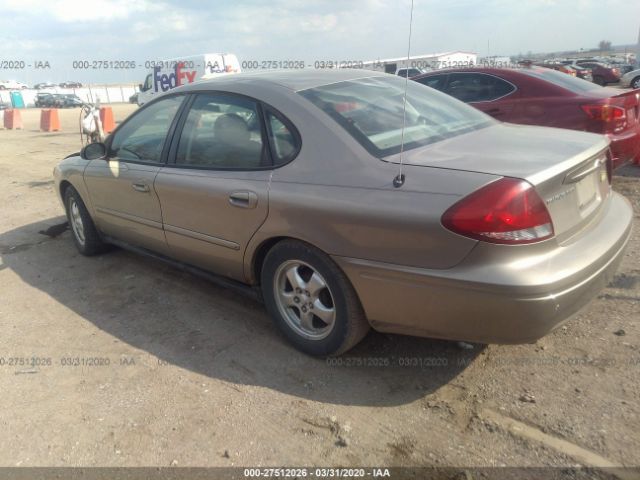 1FAFP55224G200247 - 2004 FORD TAURUS SES Tan photo 3