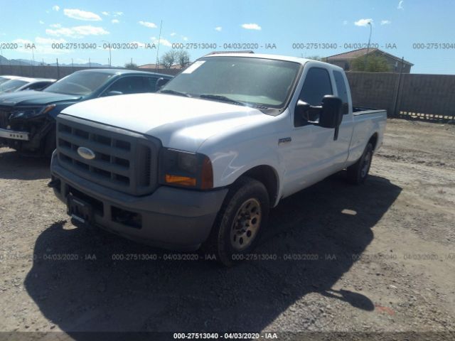 1FTSX20595EC77946 - 2005 FORD F250 SUPER DUTY White photo 2