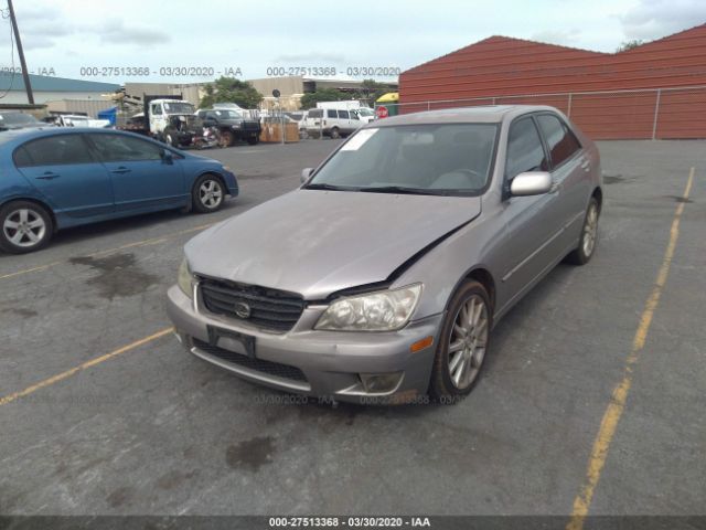 JTHBD192030079101 - 2003 LEXUS IS 300 Gray photo 2