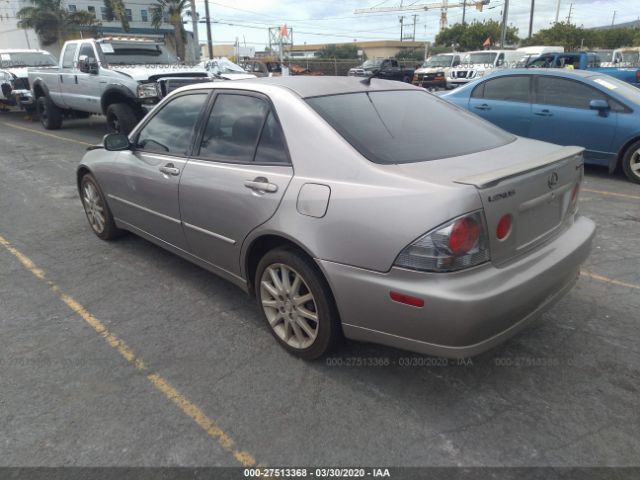 JTHBD192030079101 - 2003 LEXUS IS 300 Gray photo 3