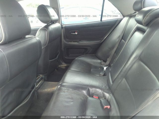 JTHBD192030079101 - 2003 LEXUS IS 300 Gray photo 8