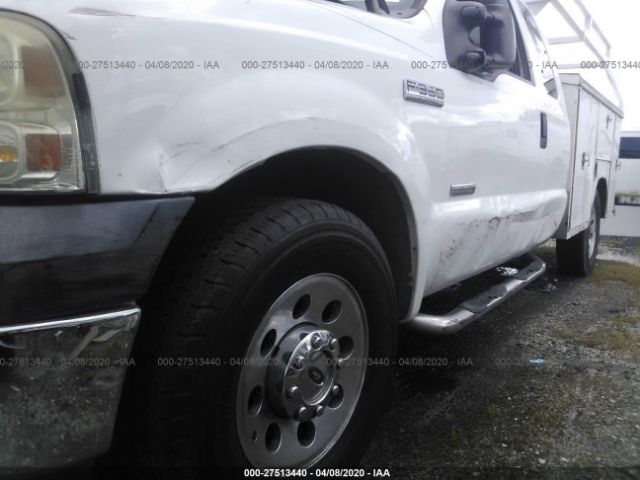 1FTWX30P46EA30828 - 2006 FORD F350 SRW SUPER DUTY White photo 7