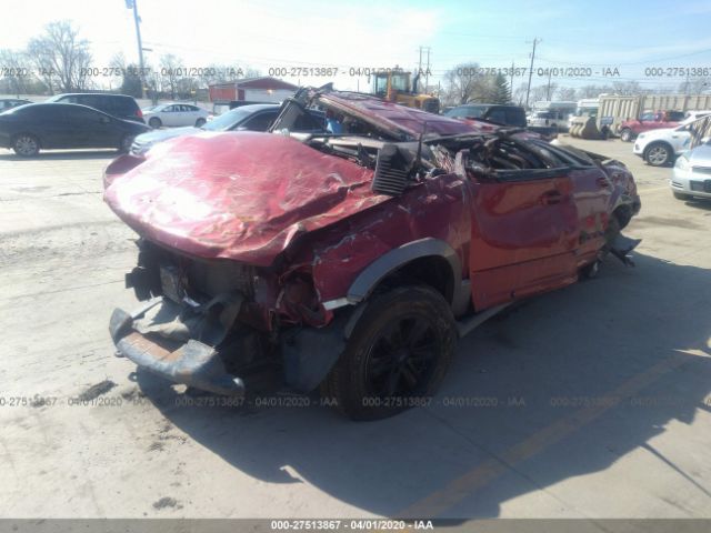 1FMPU18LX4LA02779 - 2004 FORD EXPEDITION EDDIE BAUER Red photo 2