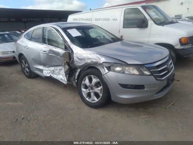 5J6TF1H56AL000631 - 2010 HONDA ACCORD CROSSTOUR EXL Silver photo 1