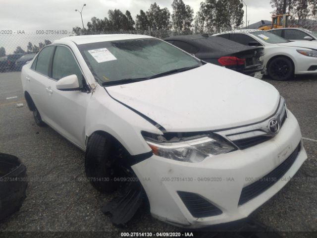 4T4BF1FK5ER431716 - 2014 TOYOTA CAMRY L/SE/LE/XLE 白色 照片 1