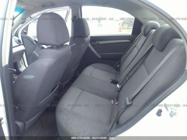 KL1TD56E59B616089 - 2009 CHEVROLET AVEO LS/LT Ақ фото 8