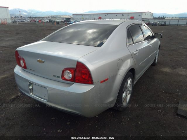 1G1ZC5EU0BF223252 - 2011 CHEVROLET MALIBU 1LT 银色 照片 4
