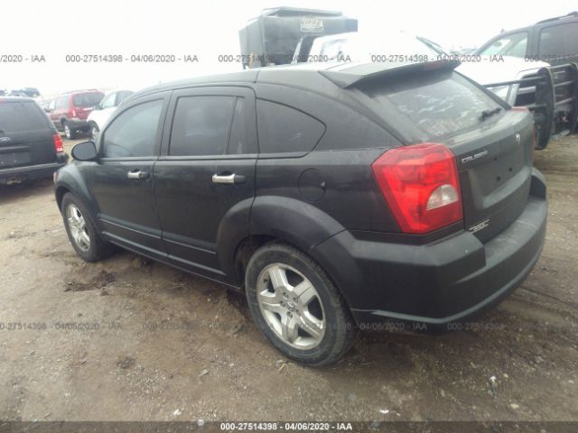 1B3HB48B57D262837 - 2007 DODGE CALIBER SXT Black photo 3