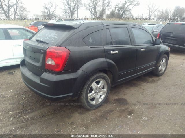 1B3HB48B57D262837 - 2007 DODGE CALIBER SXT Black photo 4