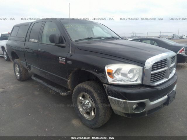 3D7KS28D38G214998 - 2008 DODGE RAM 2500 ST/SLT 黑色 照片 1