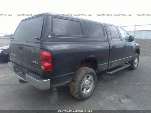 3D7KS28D38G214998 - 2008 DODGE RAM 2500 ST/SLT 黑色 照片 4