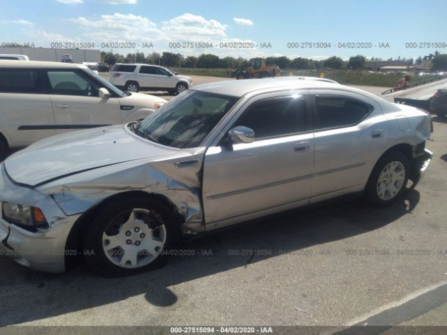 2B3KA43G87H863593 - 2007 DODGE CHARGER SE/SXT Silver photo 6